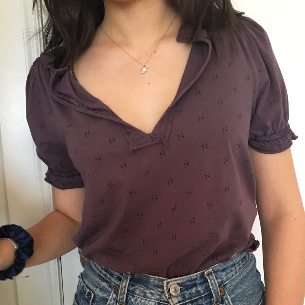 EUC Marc Jacobs for Barney’s COOP purple star tee